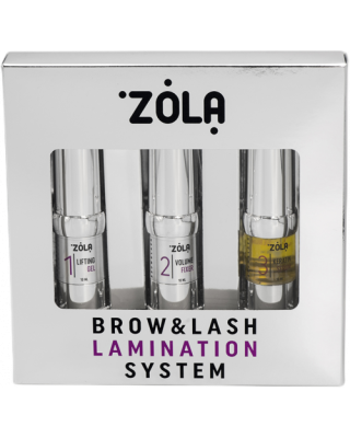 Набір складників для ламінування Zola Brow&Lash Lamination System