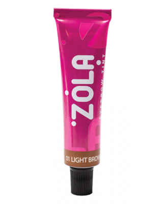 ZOLA Фарба для брів з колагеном 01 Light Brown 15ml