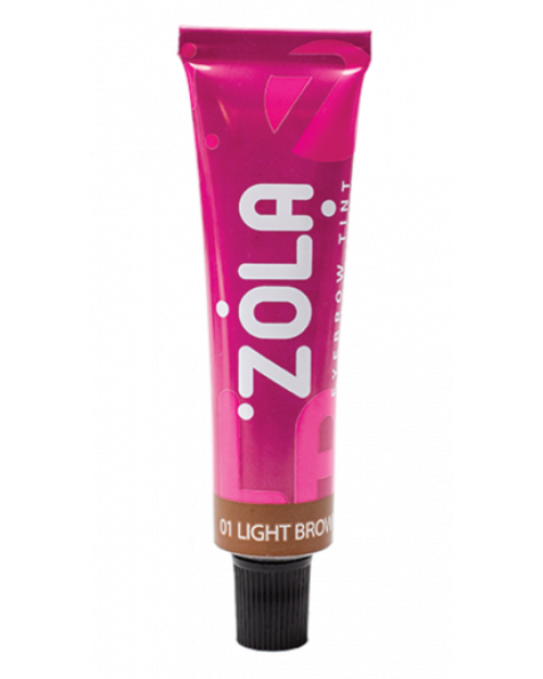 ZOLA Фарба для брів з колагеном 01 Light Brown 15ml