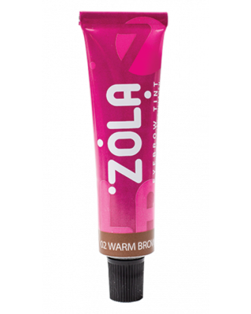 ZOLA Фарба для брів з колагеном 02 Warm Brown 15ml