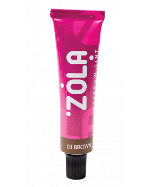 ZOLA Фарба для брів з колагеном 03 Brown 15ml