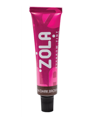 ZOLA Фарба для брів з колагеном 04 Dark Brown 15ml