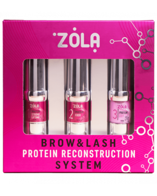 Набір для ламінування NEW Brow&Lash Protein Reconstruction System