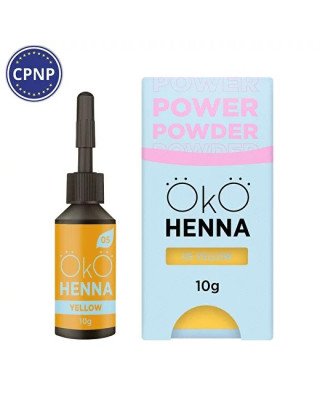 Хна для брів OKO Power Powder, 05 Yellow, 10 г