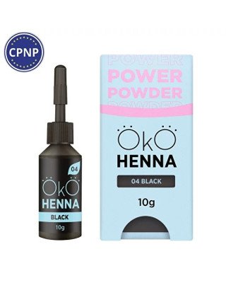  Хна для брів OKO Power Powder, 04 Black, 10 г 