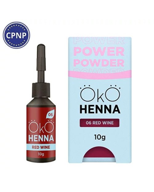 Хна для брів OKO Power Powder, 06 Red Wine, 10 г