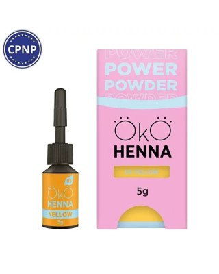 Хна для брів OKO Power Powder, 05 Yellow, 5 г
