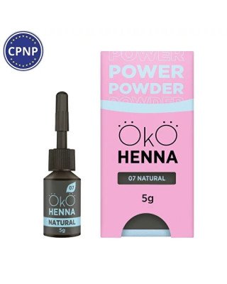 Хна для брів OKO Power Powder, 07 Natural, 5 г