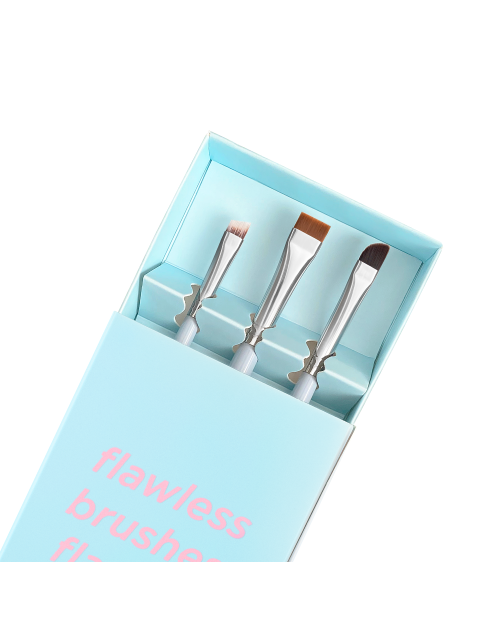 Набір пензликів для брів OKO Flawless Brushes Flawless Brows