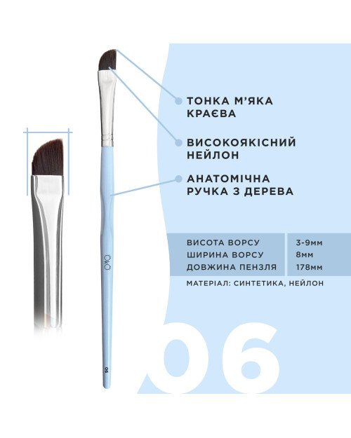 Набір пензликів для брів OKO Flawless Brushes Flawless Brows