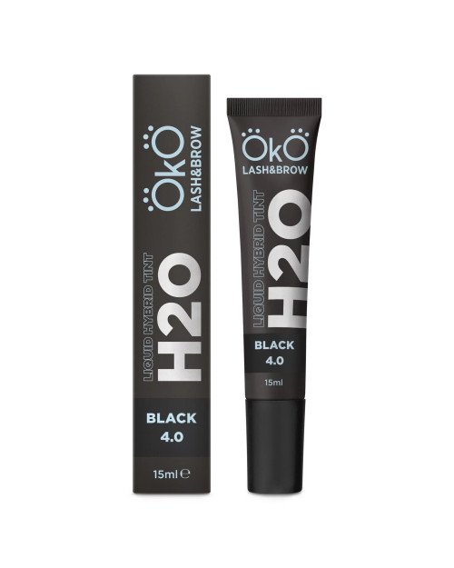 Фарба для брів та вій ОКО Liquid Hybrid Tint Н2О Black 4.0, 15 мл