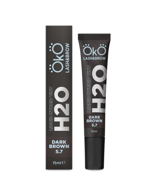 Фарба для брів та вій ОКО Liquid Hybrid Tint Н2О Dark brown 5.7, 15 мл