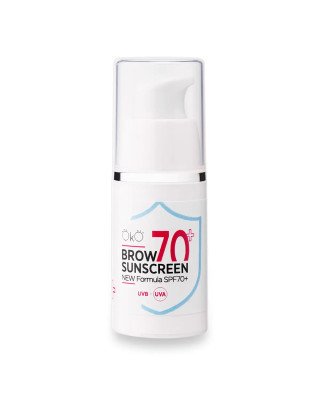 Сонцезахисний крем для брів після перманентного макіяжу OKO Brow Sunscreen SPF 70+, 15 мл