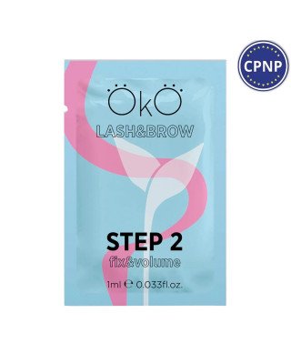 Склад для ламінування вій та брів OKO STEP 2 FIX в саше 1 мл